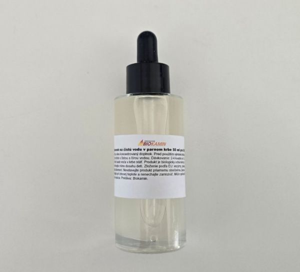 Prípravok na čistú vodu 50ml pre 500 L vody.