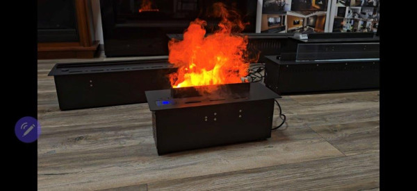 Parný krb 500 3D hĺbka 200 mm 1 farba Základný model 9
